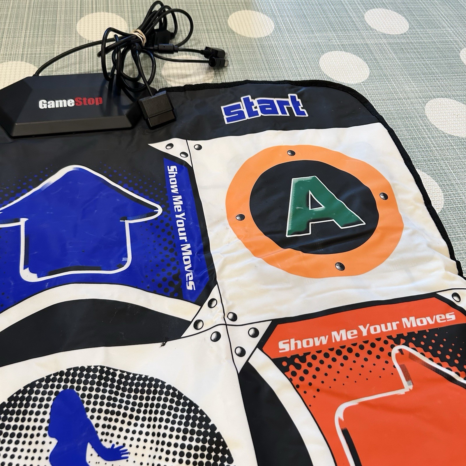 Gamestop Universal Dance Mat GameCube PS2 Xbox DDR Dance Dance Revolution Pad