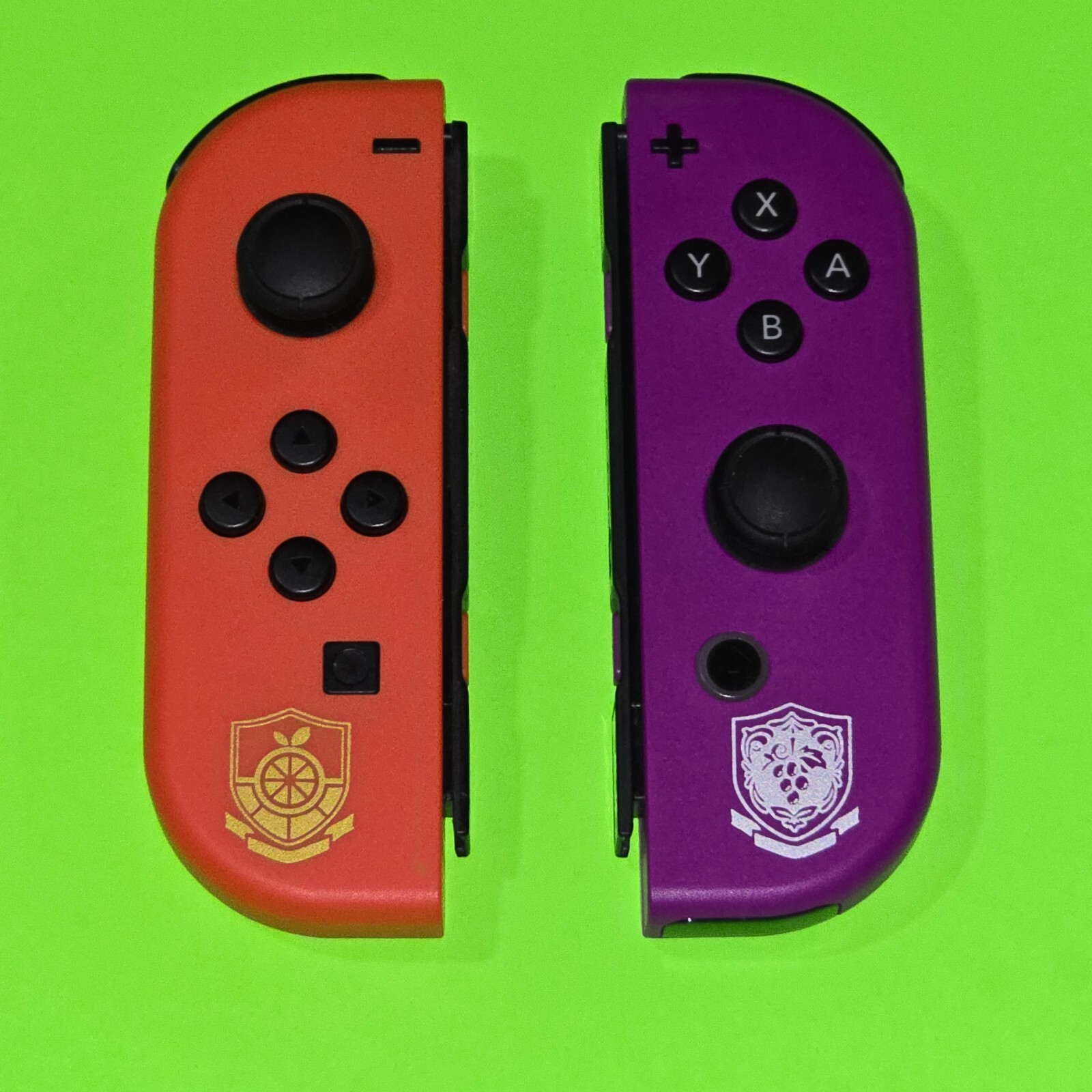 Pokemon Scarlet Violet OEM Nintendo Switch JoyCons Left and Right Authentic