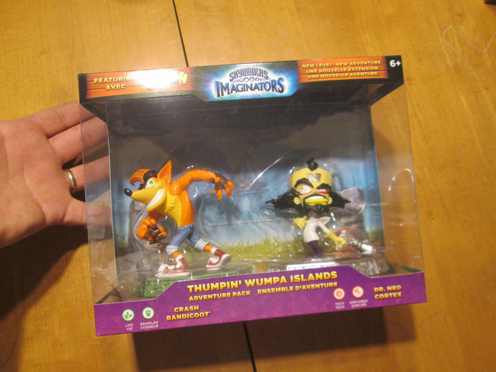 Skylanders IMAGINATORS THUMPIN WUMPA ISLANDS CRASH BANDICOOT DR. NEO CORTEX READ