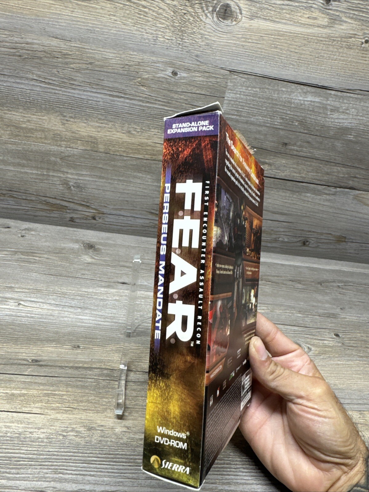 FEAR F.E.A.R. FIRST ENCOUNTER ASSAULT RECON PERSEUS MANDATE EXPANSION PARA PC