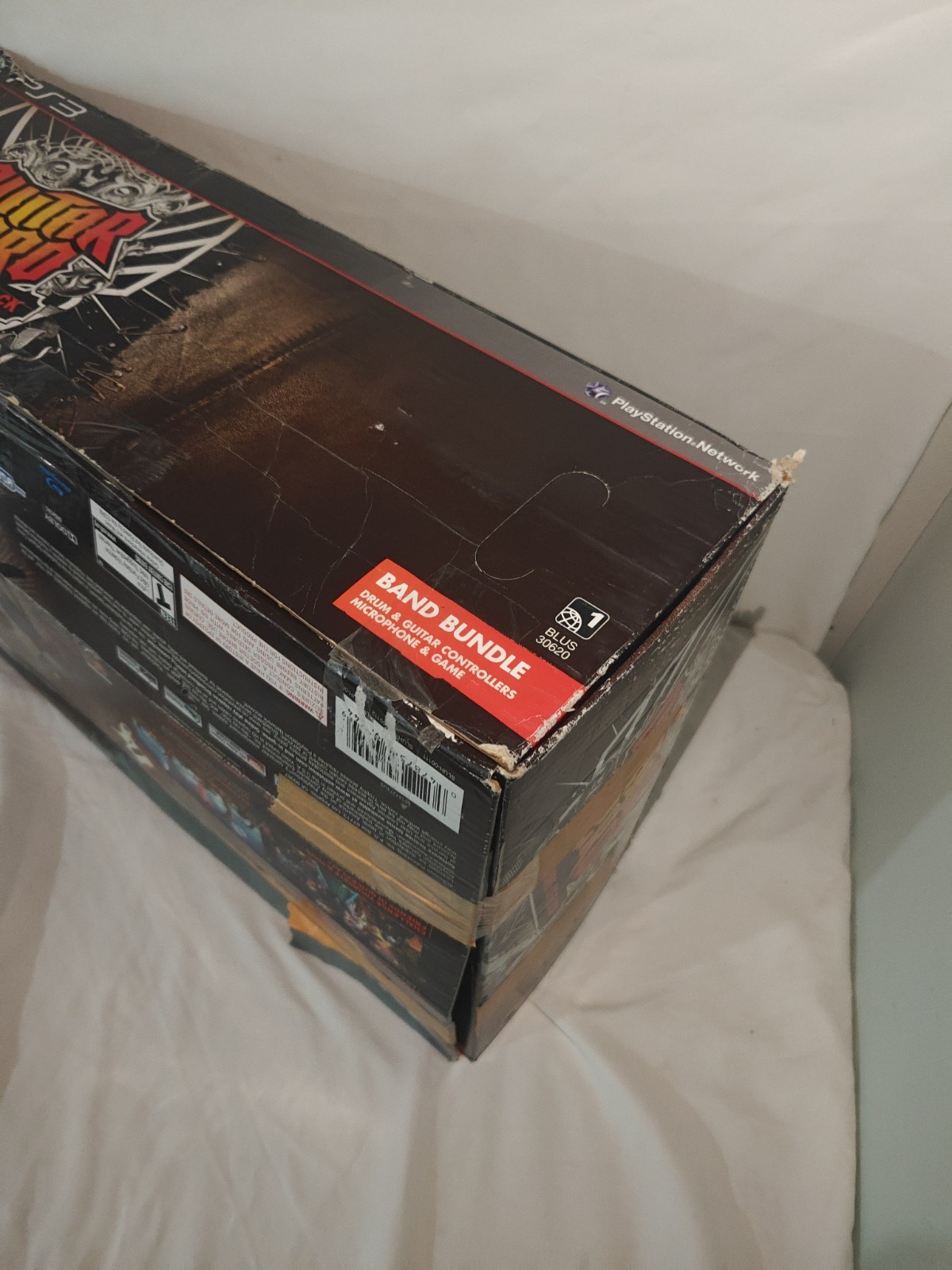 PS3 Guitar Hero WARRIORS OF ROCK Super Bundle Band playstation 3 New Open Box