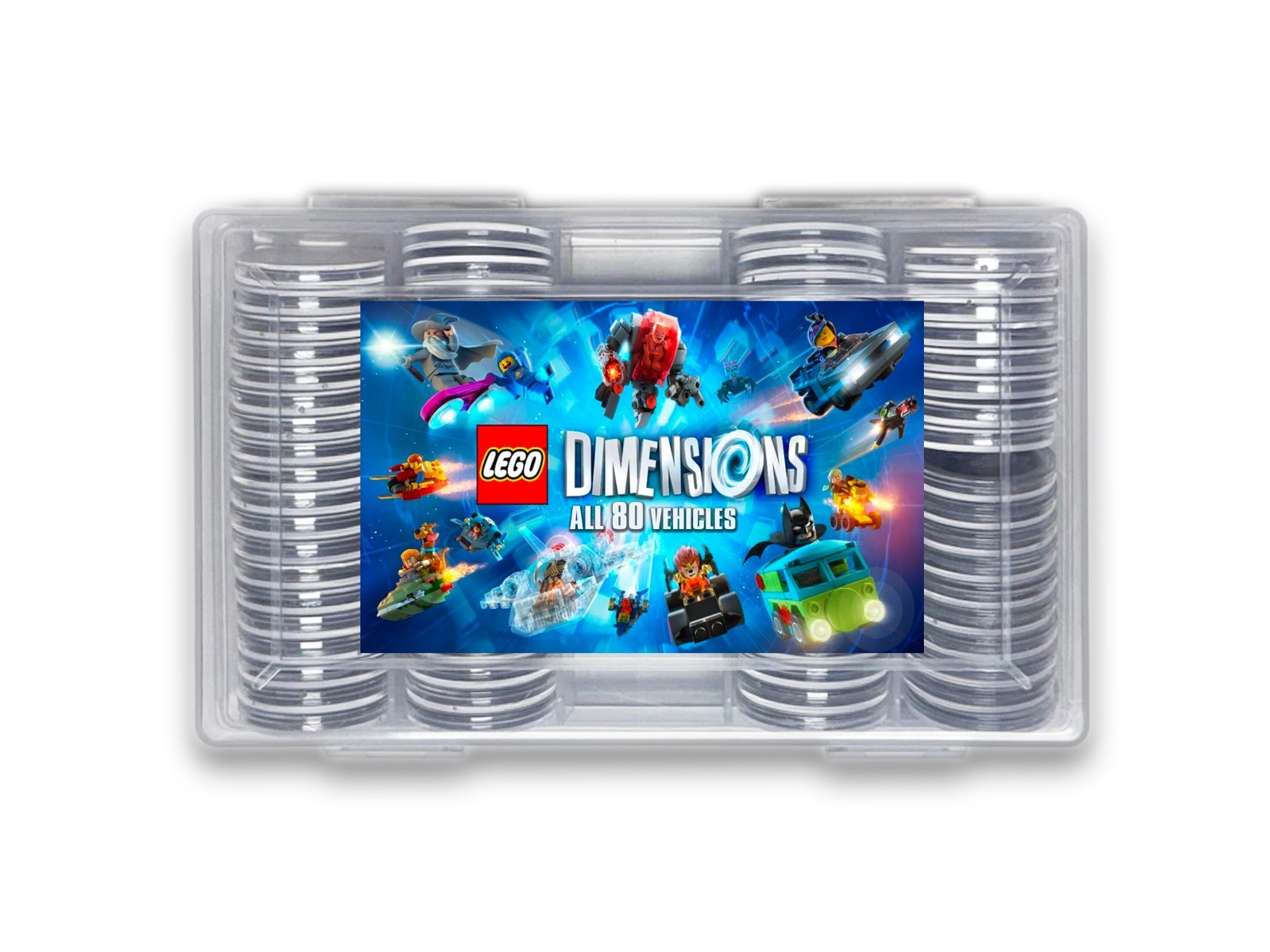 LEGO Dimensions | TWO SETS | All 75 Characters & All 80 Vehicles NFC Tags