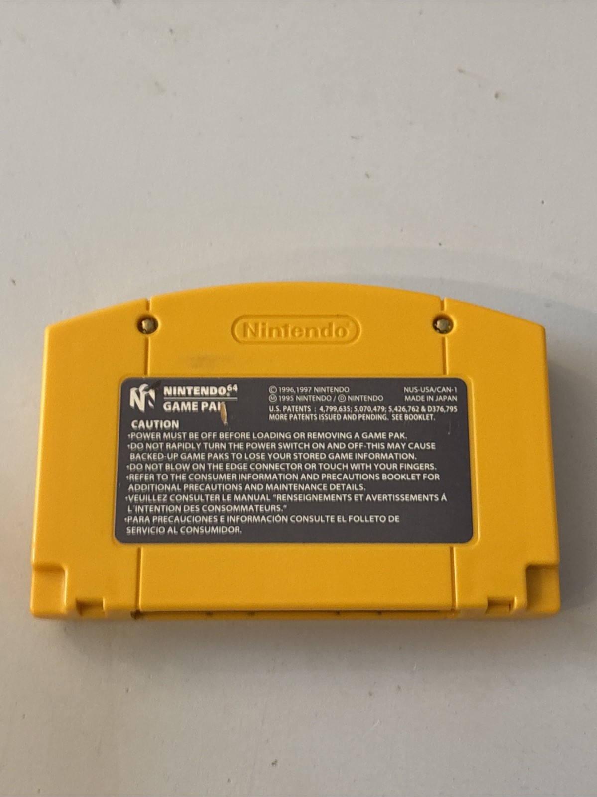 Donkey Kong 64 (Nintendo N64, 1997) Tested Authentic Working