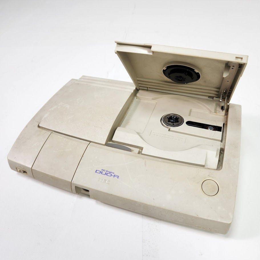 NEC PC Engine DUO-R PI-TG10 White Console Set No Power Junk A0167