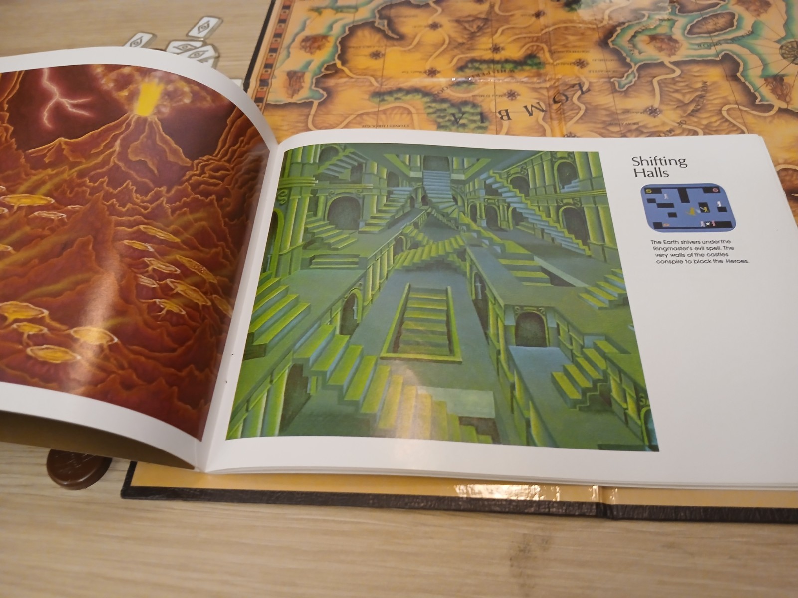 Odyssey 2 Magnavox Quest For The Rings Board Video Game INCOMPLETE