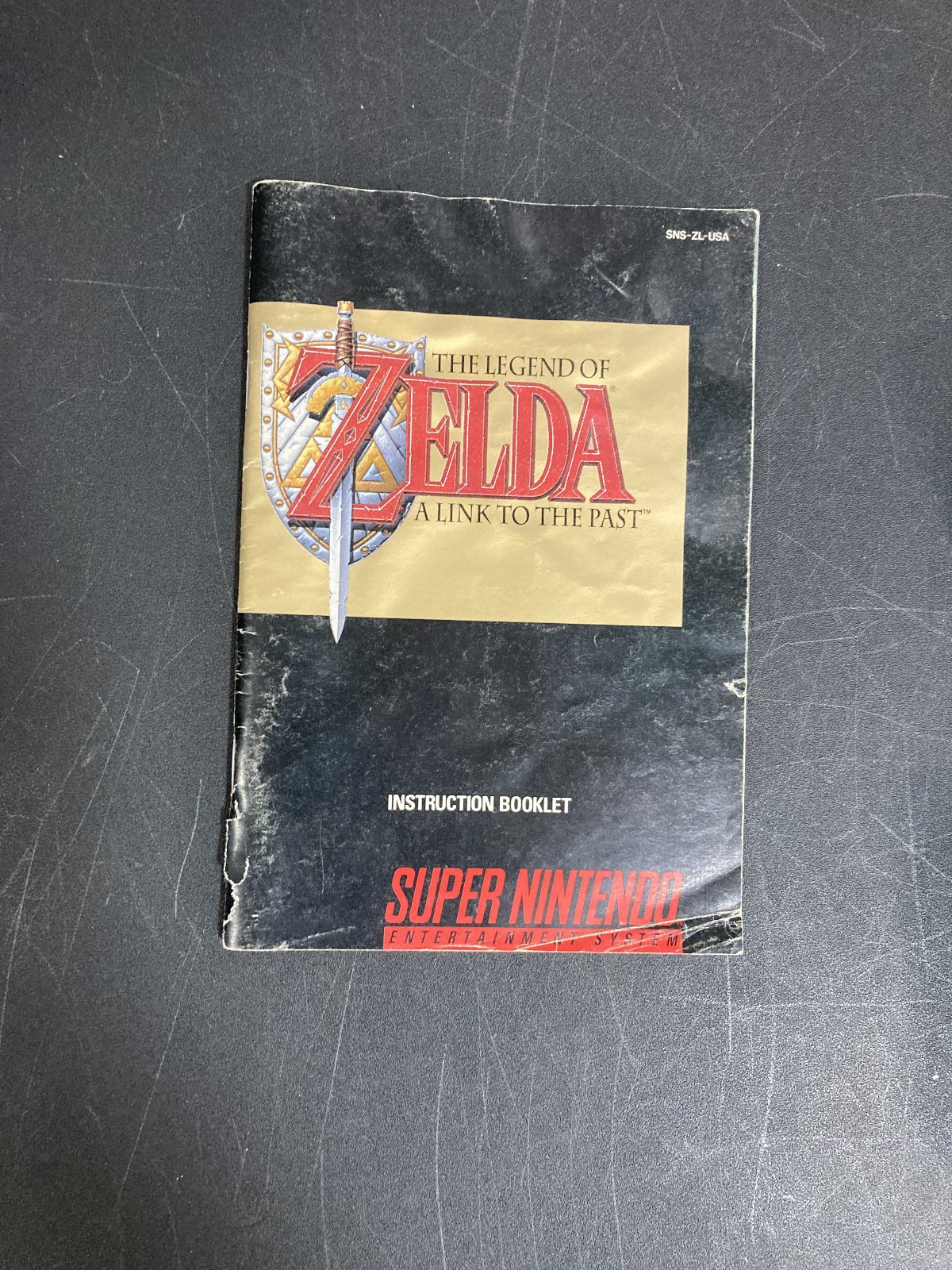 Zelda A Link to the Past Snes Cartridge, Manual, Map, Strategy Guide. Tested