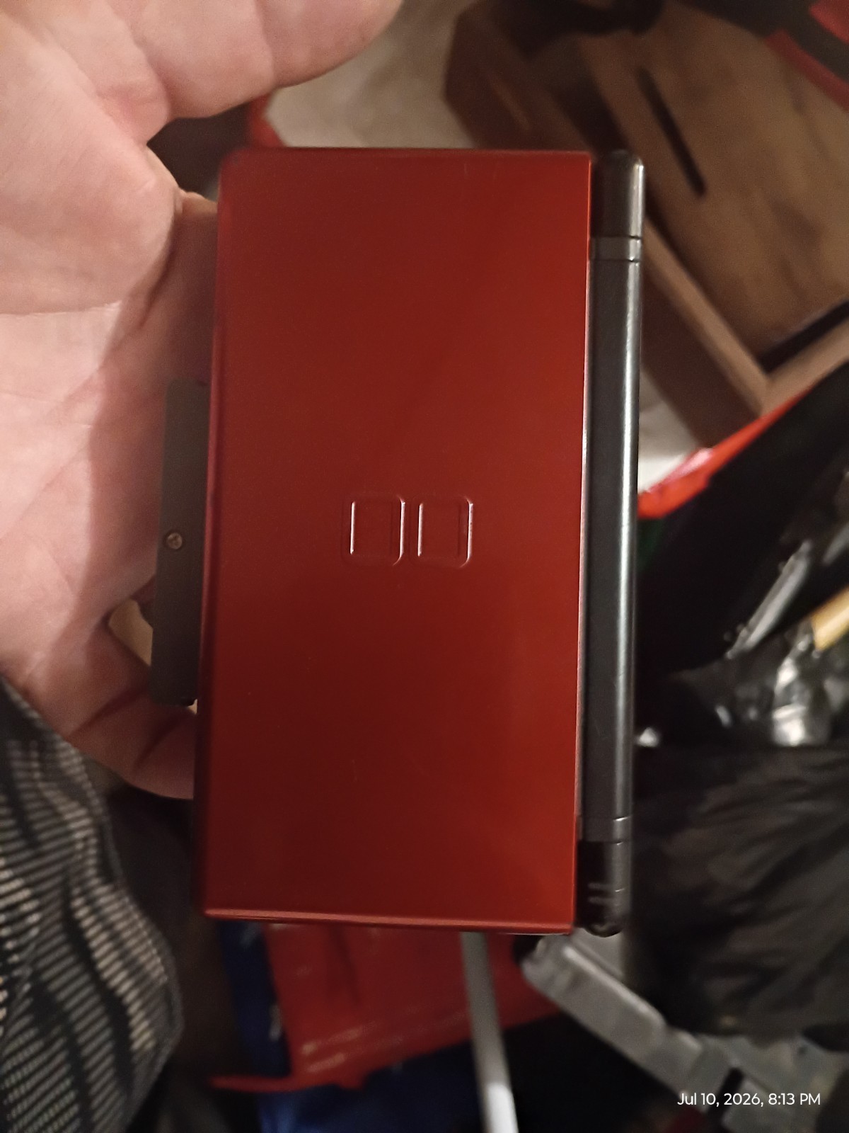 Nintendo DS Lite Crimson Handheld System – Red/Black