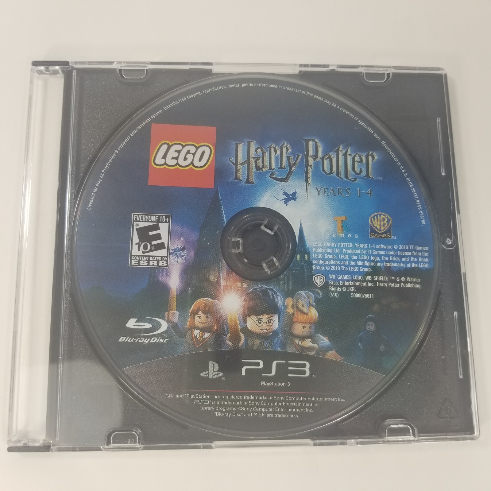 LEGO Harry Potter: Years 1-4 Playstation 3 DISC ONLY