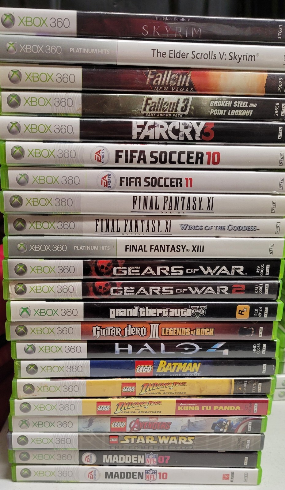 Xbox 360 Used games