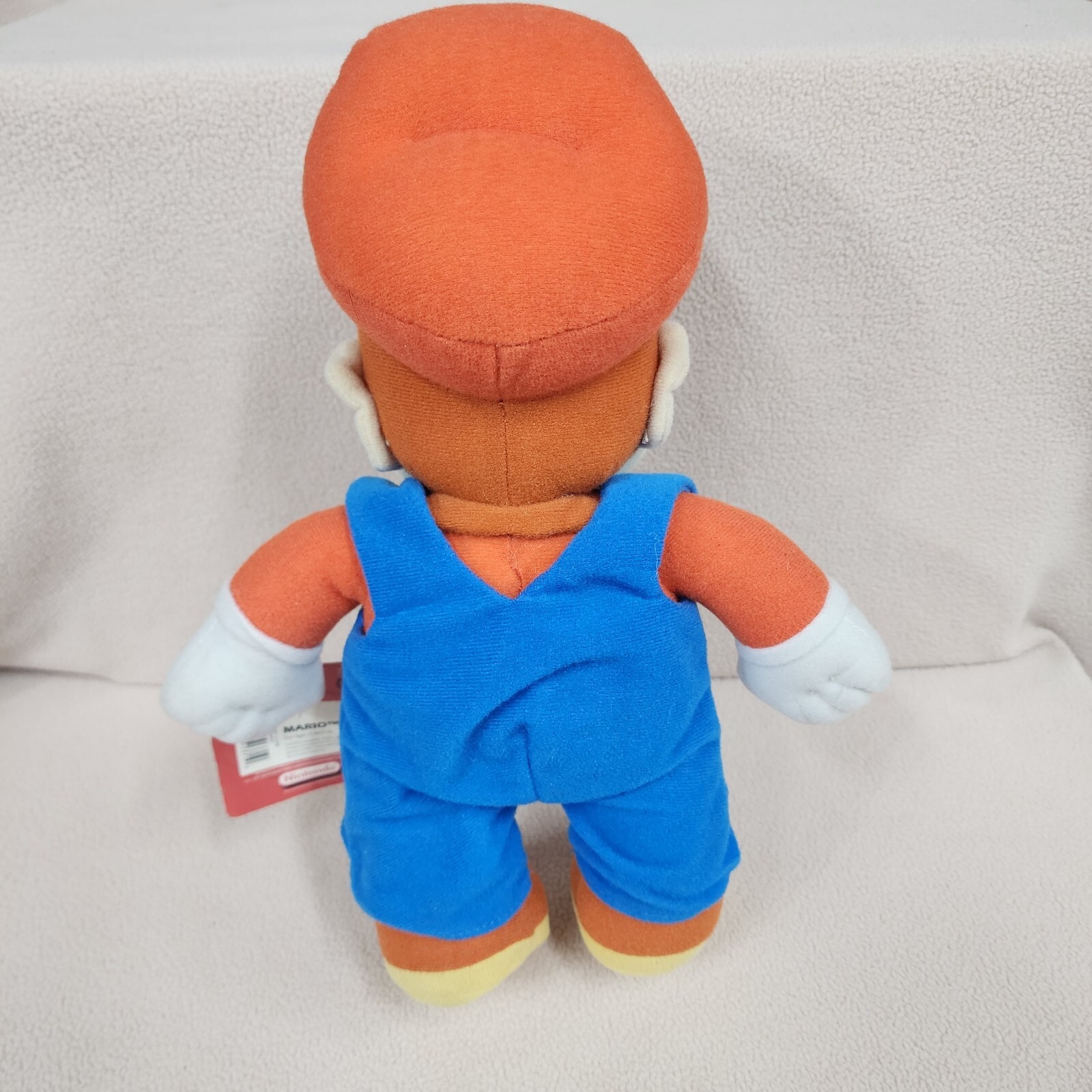 2004 Nintendo Super Mario Bros Mario Plush Kellytoy 12 Inch Blue Eyes Nice Cond