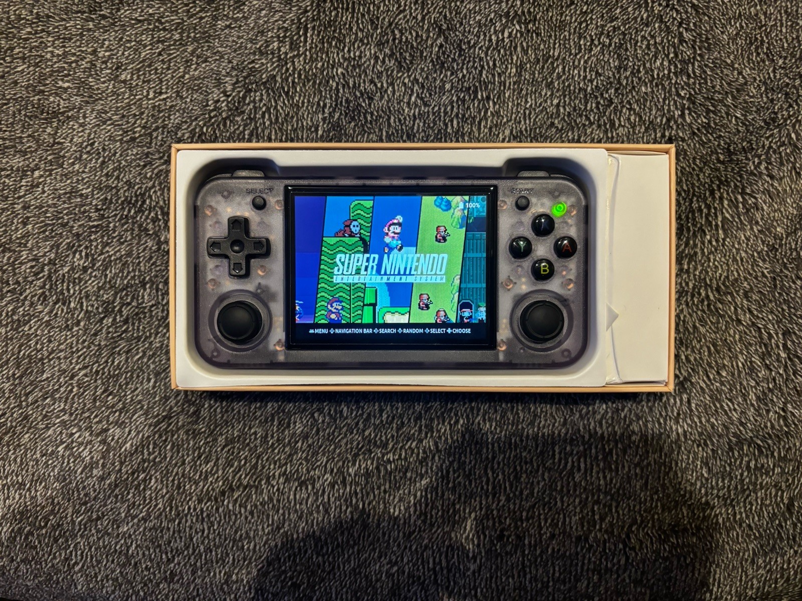 Anbernic RG35XXH Handheld Retro Purple with 32GB Micro SD With Knulli Scarab