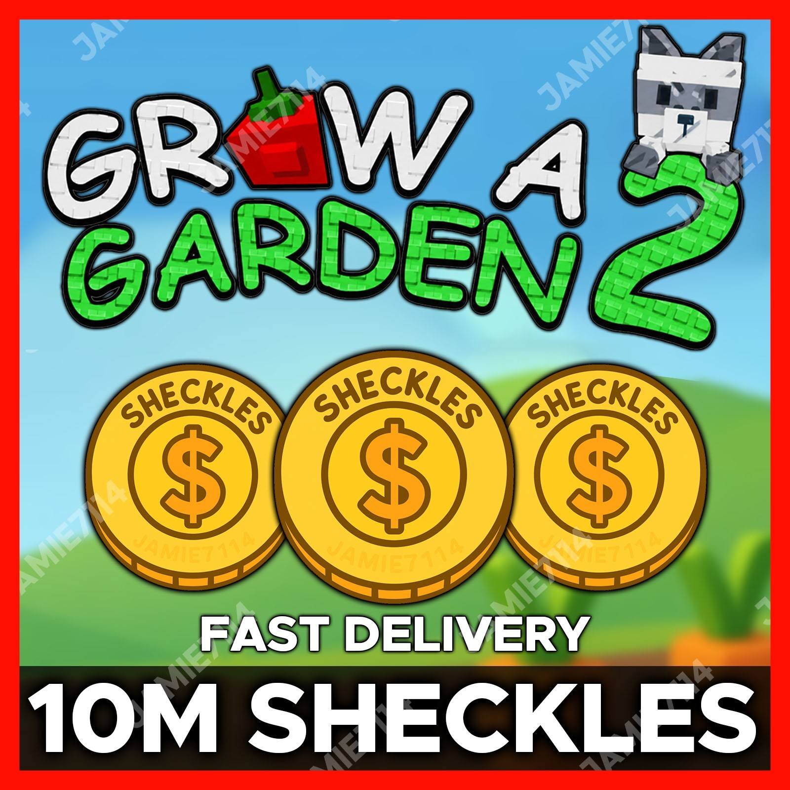 🪴Grow a Garden 2 | 10M Sheckles | GAG2 Fast & Easy