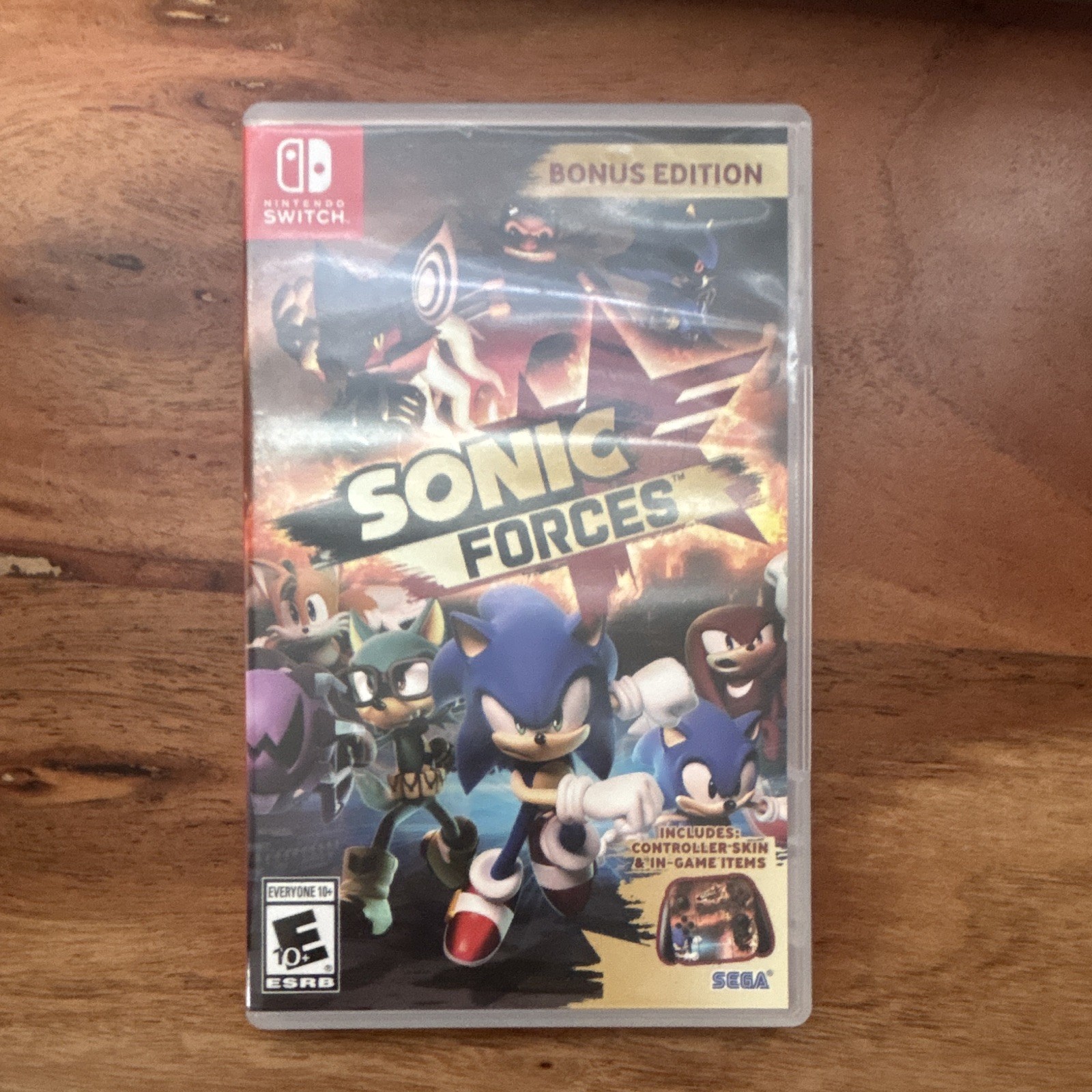 SEGA Sonic Forces Bonus Edition Nintendo Switch Game NTSC-U/C E10+ Sonic