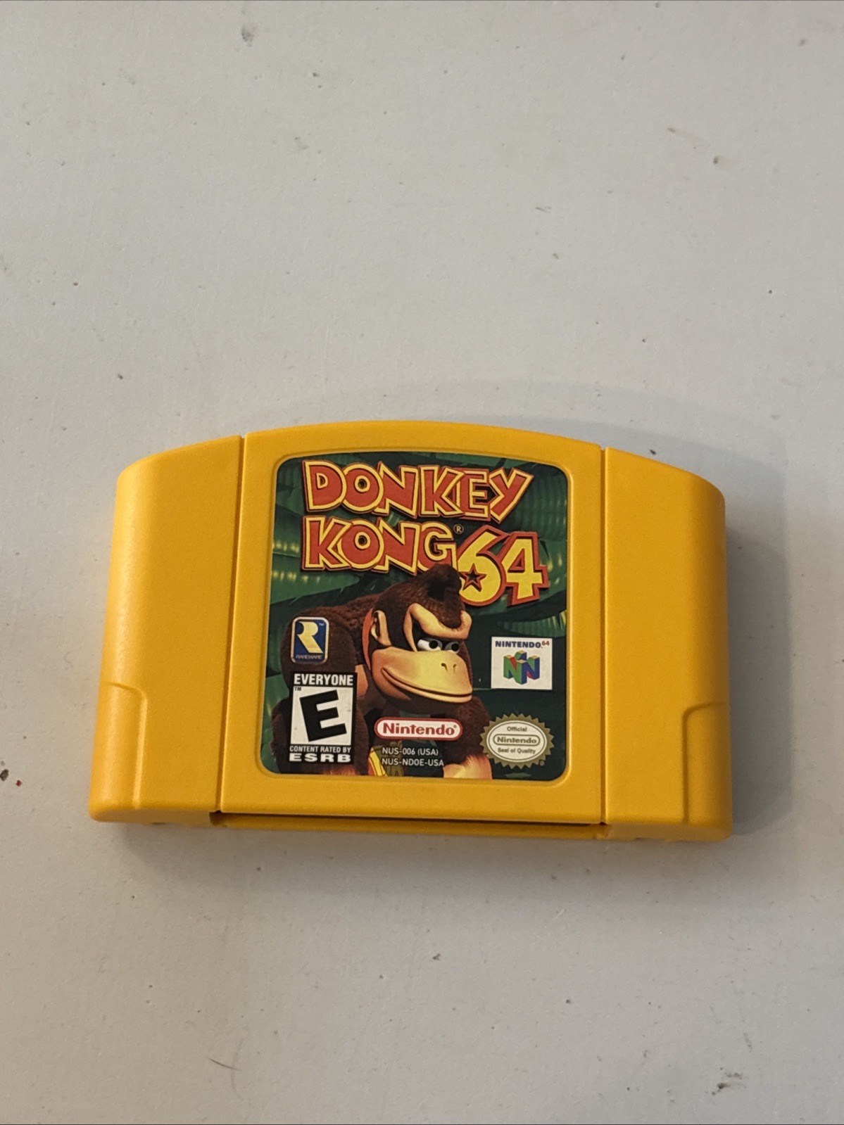 Donkey Kong 64 (Nintendo N64, 1997) Tested Authentic Working