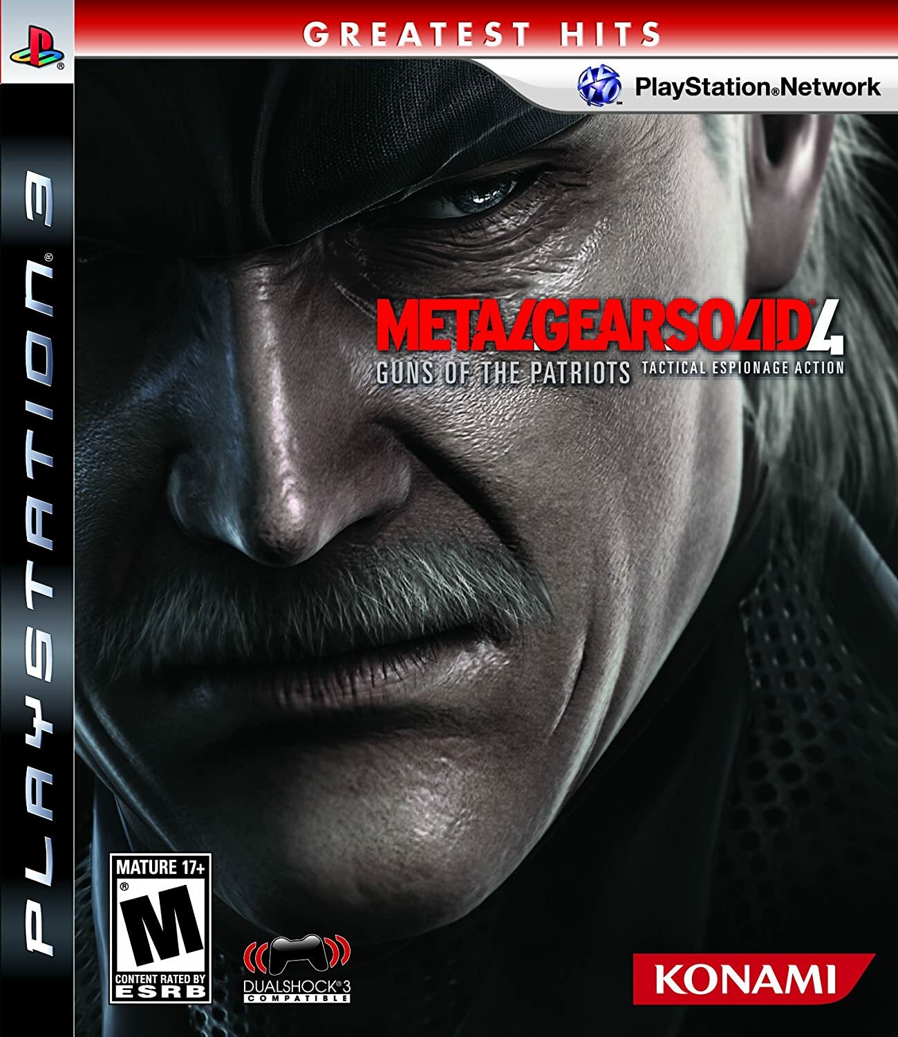 Metal Gear Solid 4 Guns of the Patriots PlayStation 3 PS3 Greatest Hits New