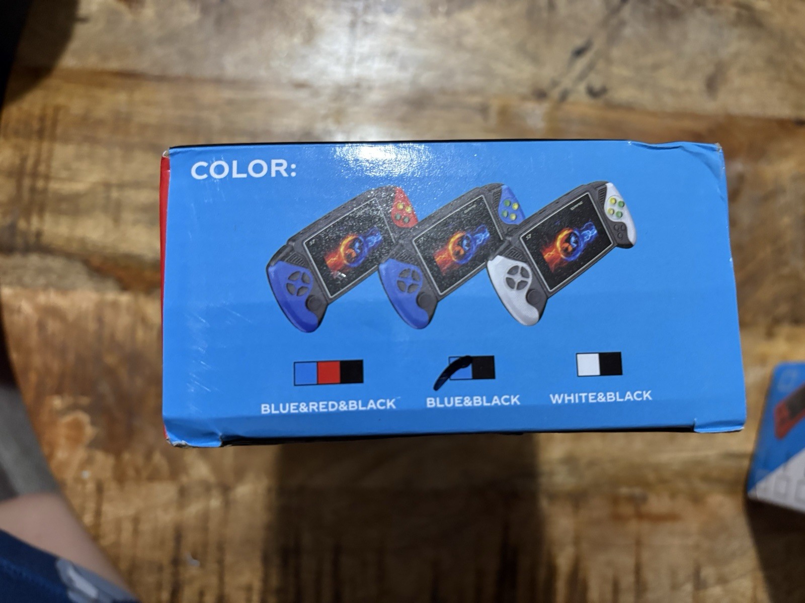 WOW X7M 500 in 1 3.5in Handheld System Red/Blue/Black HDMI Out 720p