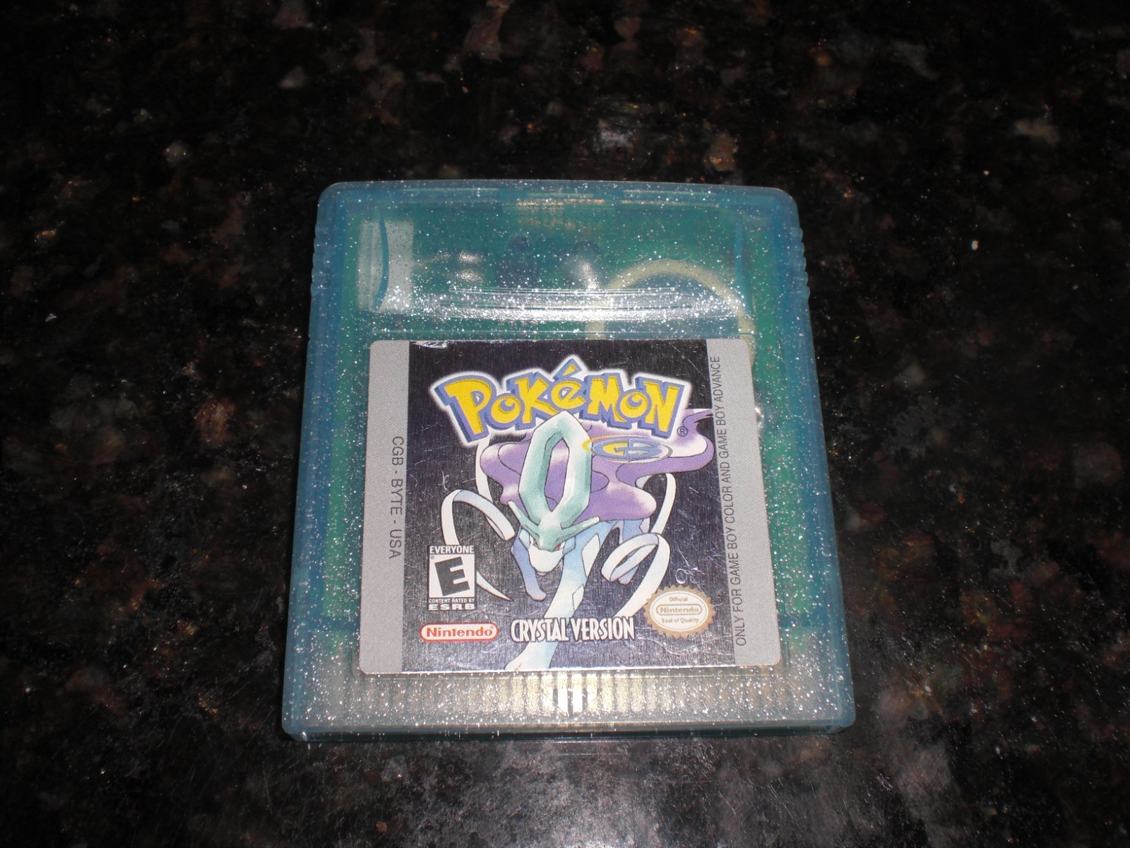 GENUINE Pokemon Crystal Version NEW SAVE BATTERY Nintendo Game Boy Color Advance
