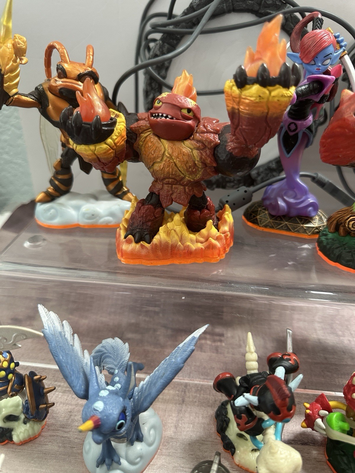 Mixed Lot of 41 Skylanders figures plus 3 portals Giants, Spyro, more
