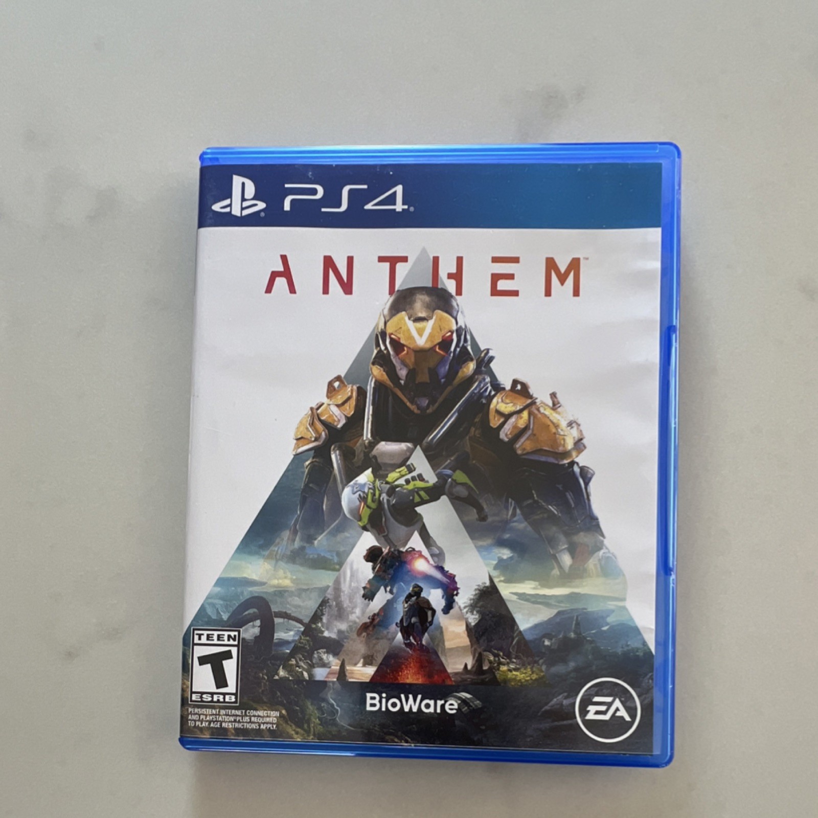 Electronic Arts Anthem PS4 Action Role Playing Multiplayer Manual Included 2019