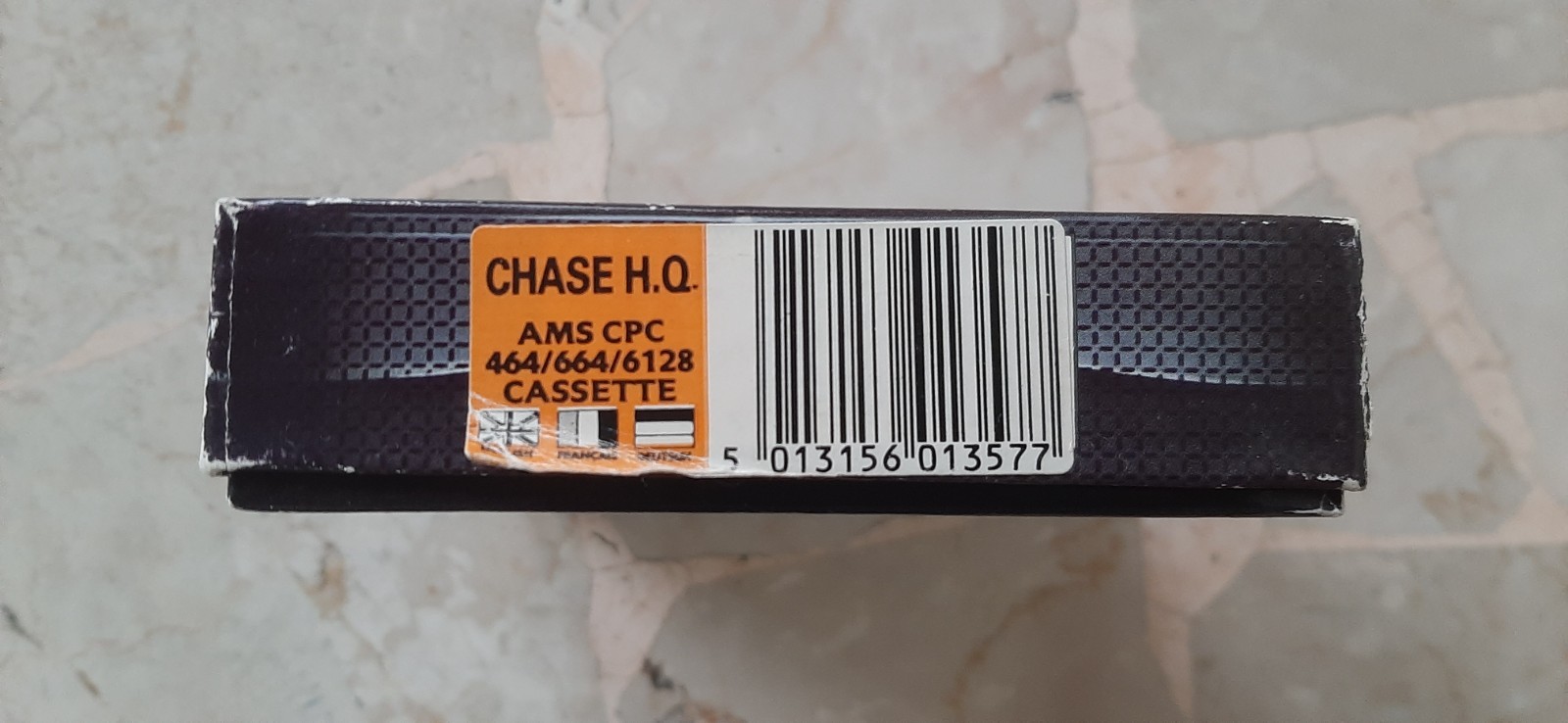 amstrad cpc 464 cassette Chase HQ by Ocean software big box