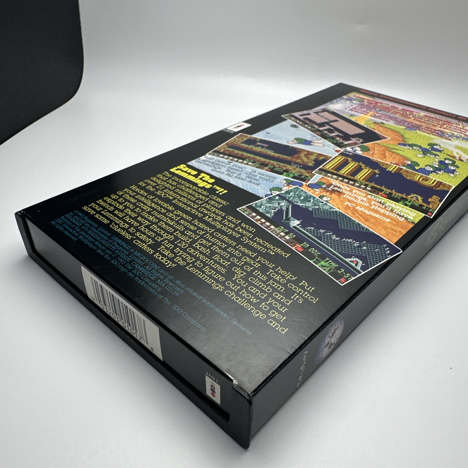 Lemmings (3DO, 1993) CIB VERY CLEAN! Clean Box