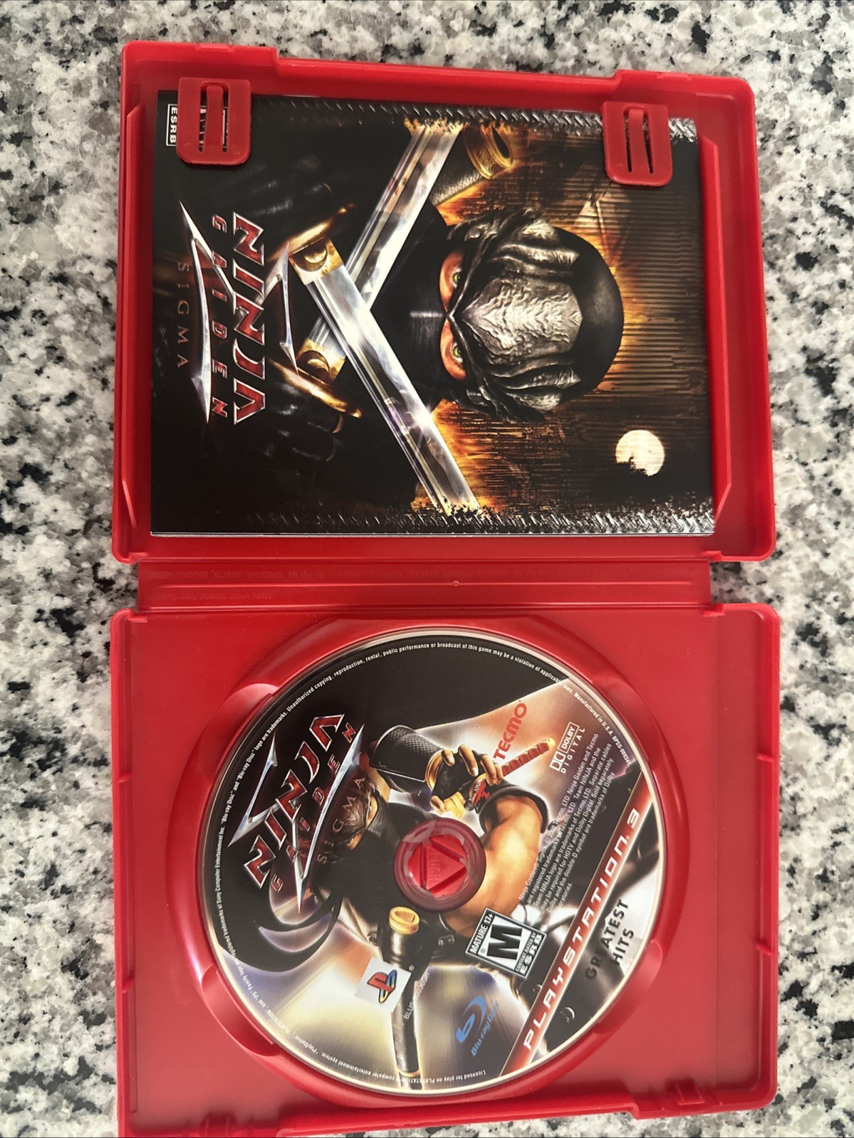 Ninja Gaiden Sigma for Playstation 3 PS3 Complete Fast Free Shipping