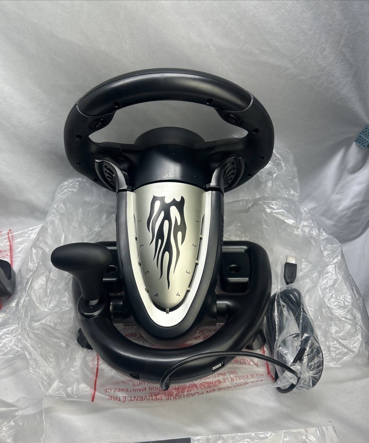 PXN V3 Pro Gaming Racing Steering Wheel 180° w Pedals for Xbox PC PS3