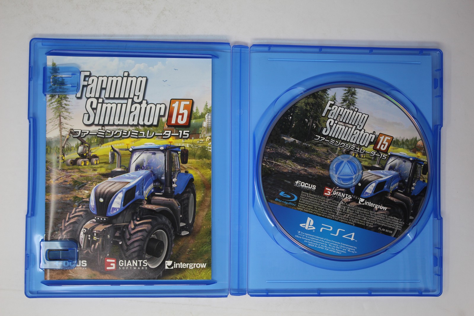 Farming Simulator 15 PS4 Japanese Version JPN