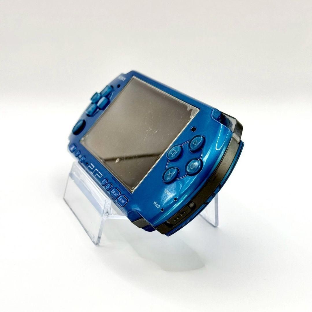 Sony PSP-3000 Vibrant Blue Handheld Console Rare Color 12