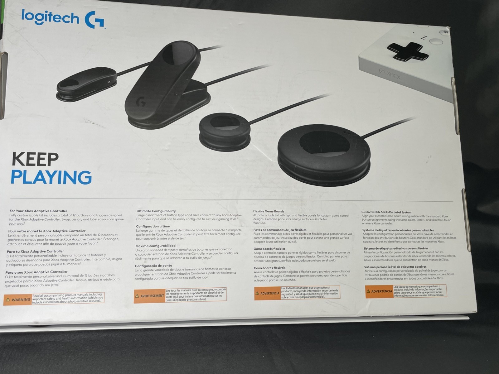 Xbox One Adaptive Controller + Adaptive Gaming Kit Bundle