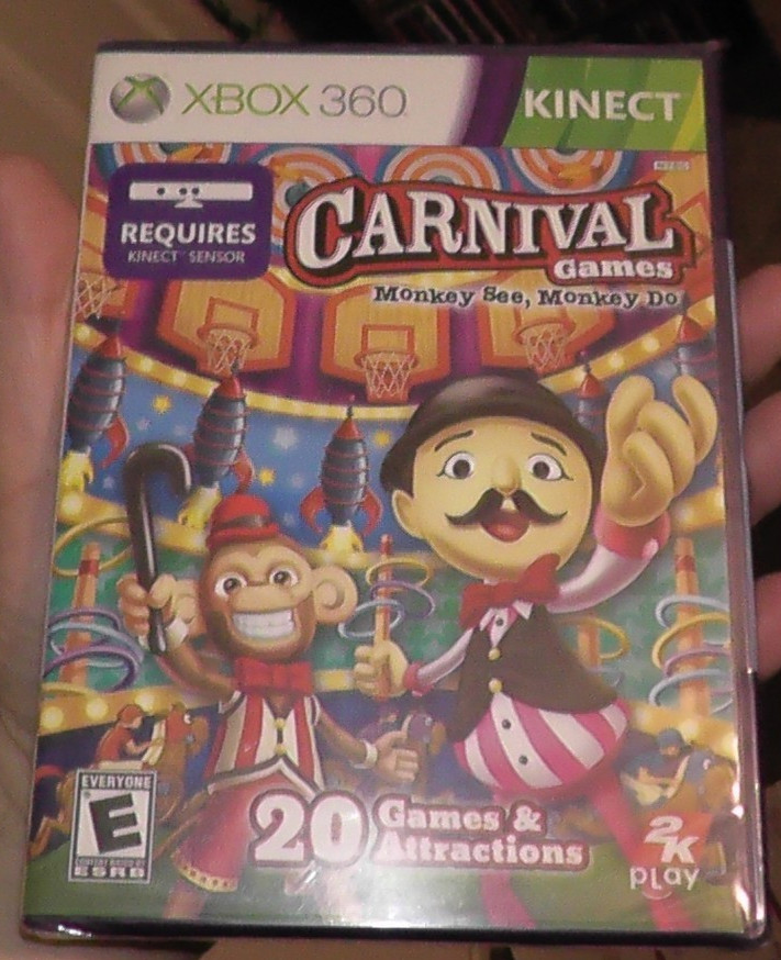 brand new carnival games xbox 360