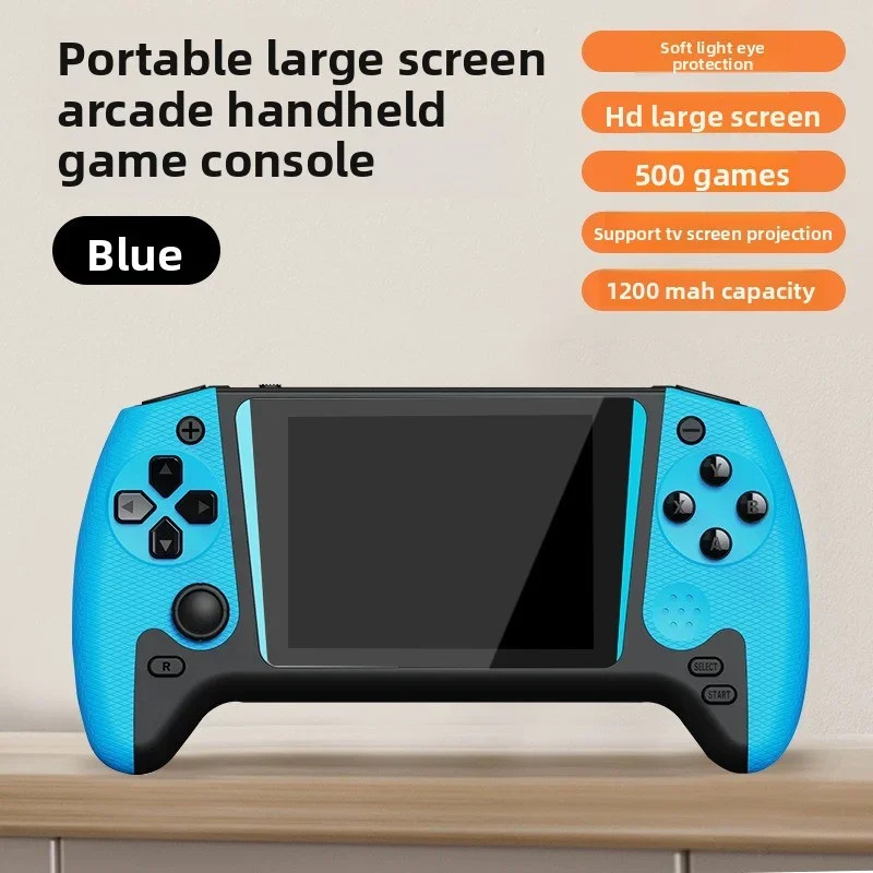 New 3000 Games X9 Handheld Video Game Console 5.5Inch Screen Retro Video Game Pl