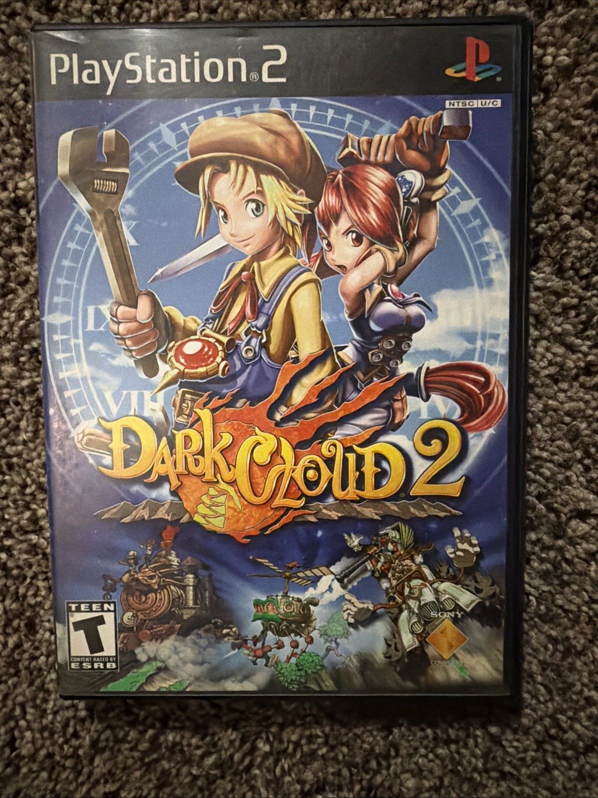 Sony Dark Cloud 2 PlayStation 2 RPG NTSC-U/C T-Teen Manual Included