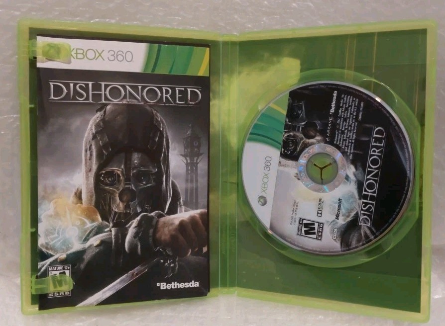 Dishonored (Xbox 360) CIB COMPLETE & TESTED