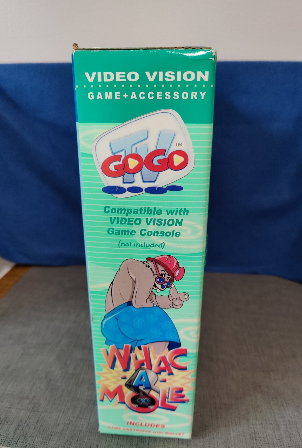 WHAC-A-MOLE GAME FOR VIDEO VISION 2005 NEW Open Box
