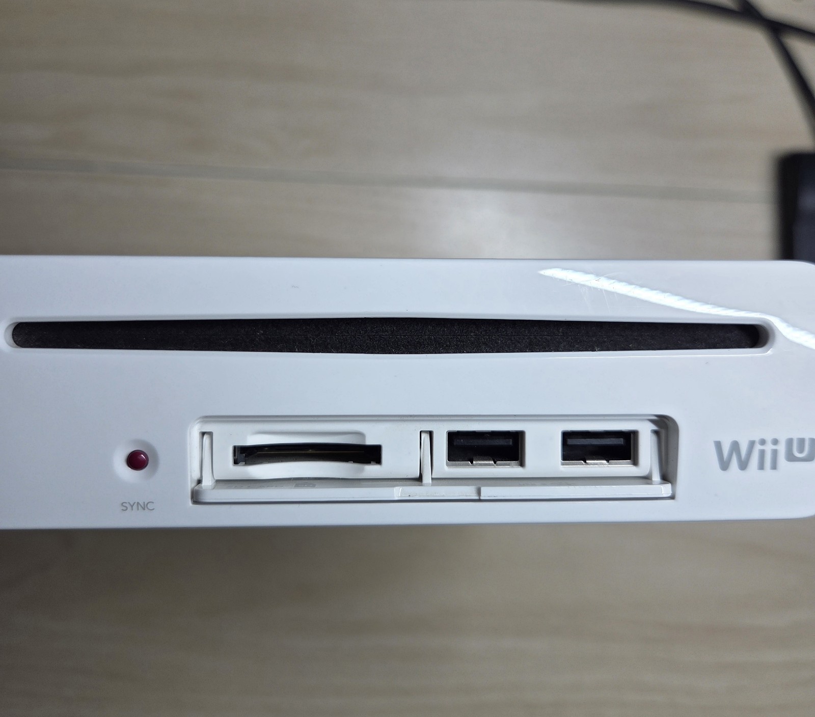 Nintendo Wii U White 8GB WUP-001(02) Parts Or Repair Only Error Code: 160-1400