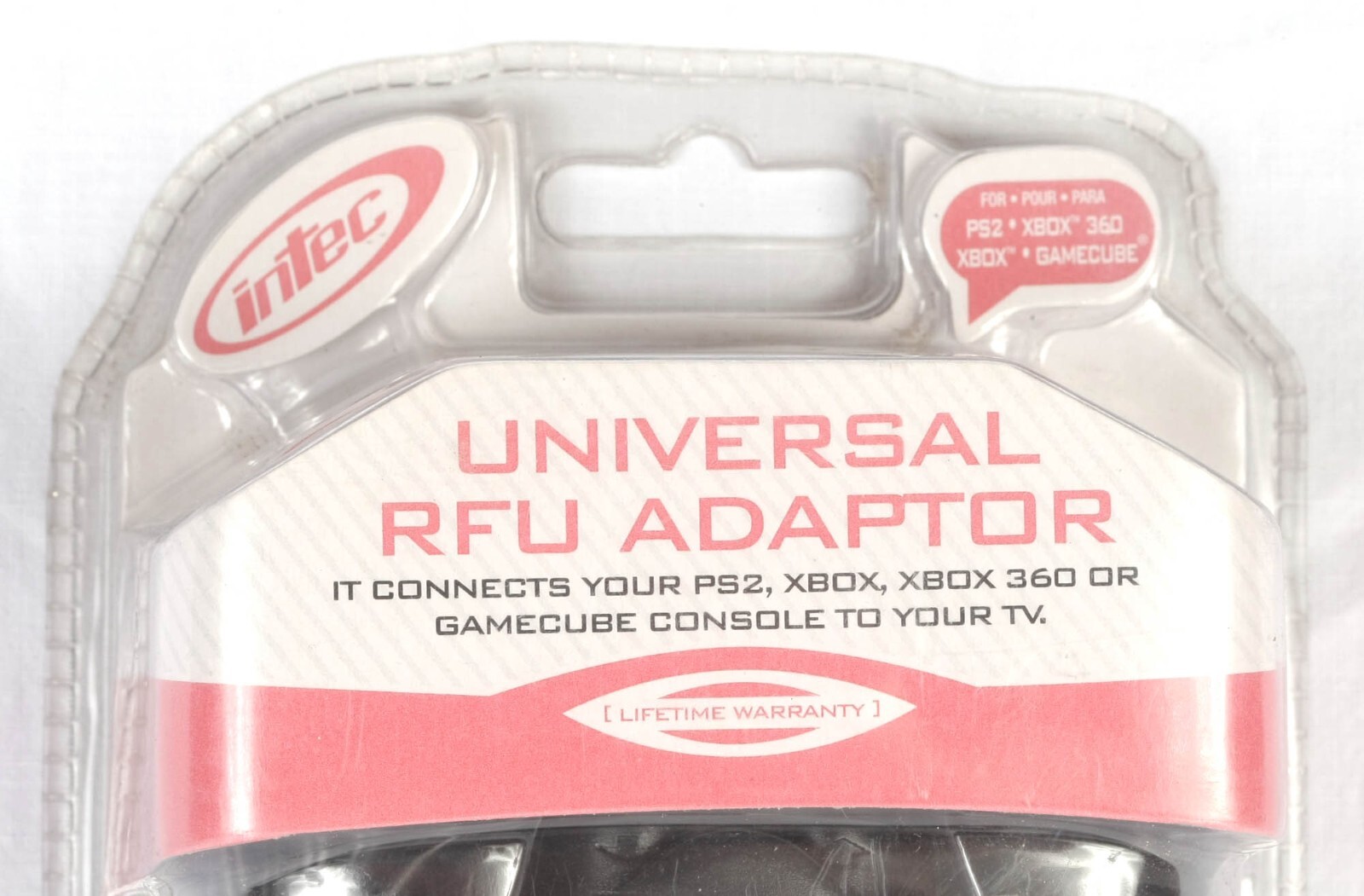 NEW Intec Universal RFU Adapter Connects XBOX, PS2, XBOX 360, & Gamecube to TV