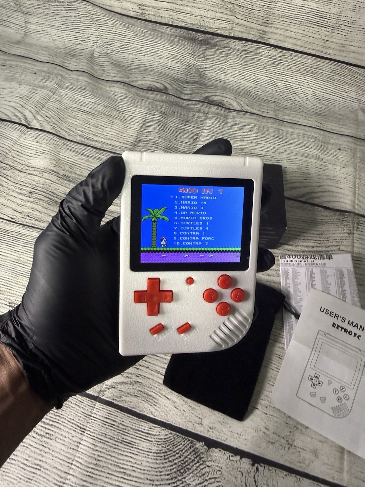 Retro FC Plus 400 in 1 Handheld Game Console