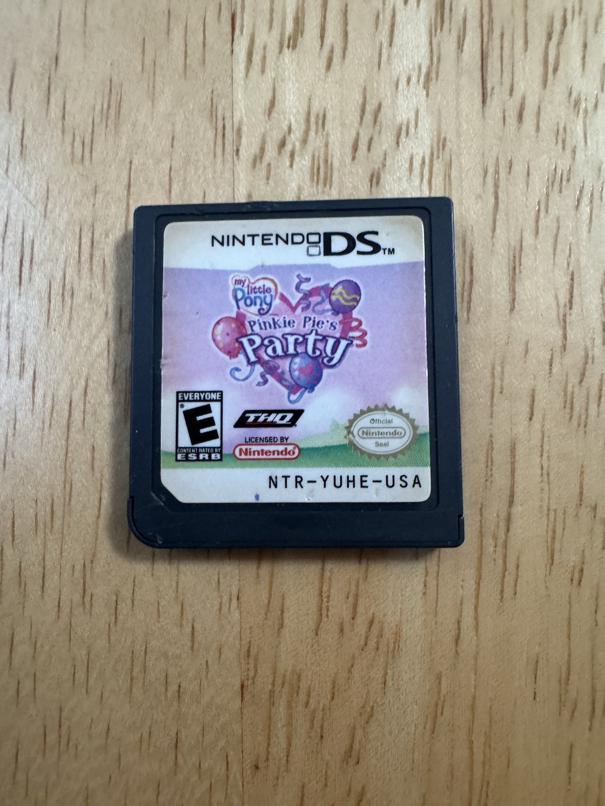 My Little Pony: Pinkie Pie’s Party – Nintendo DS Game Untested But Free Return
