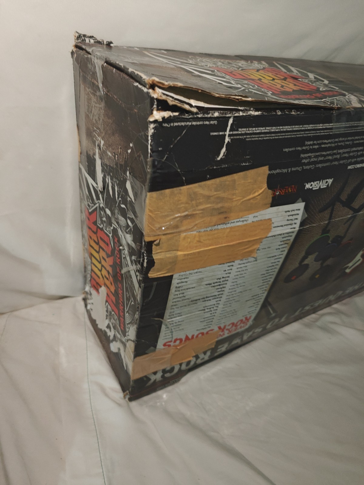 PS3 Guitar Hero WARRIORS OF ROCK Super Bundle Band playstation 3 New Open Box