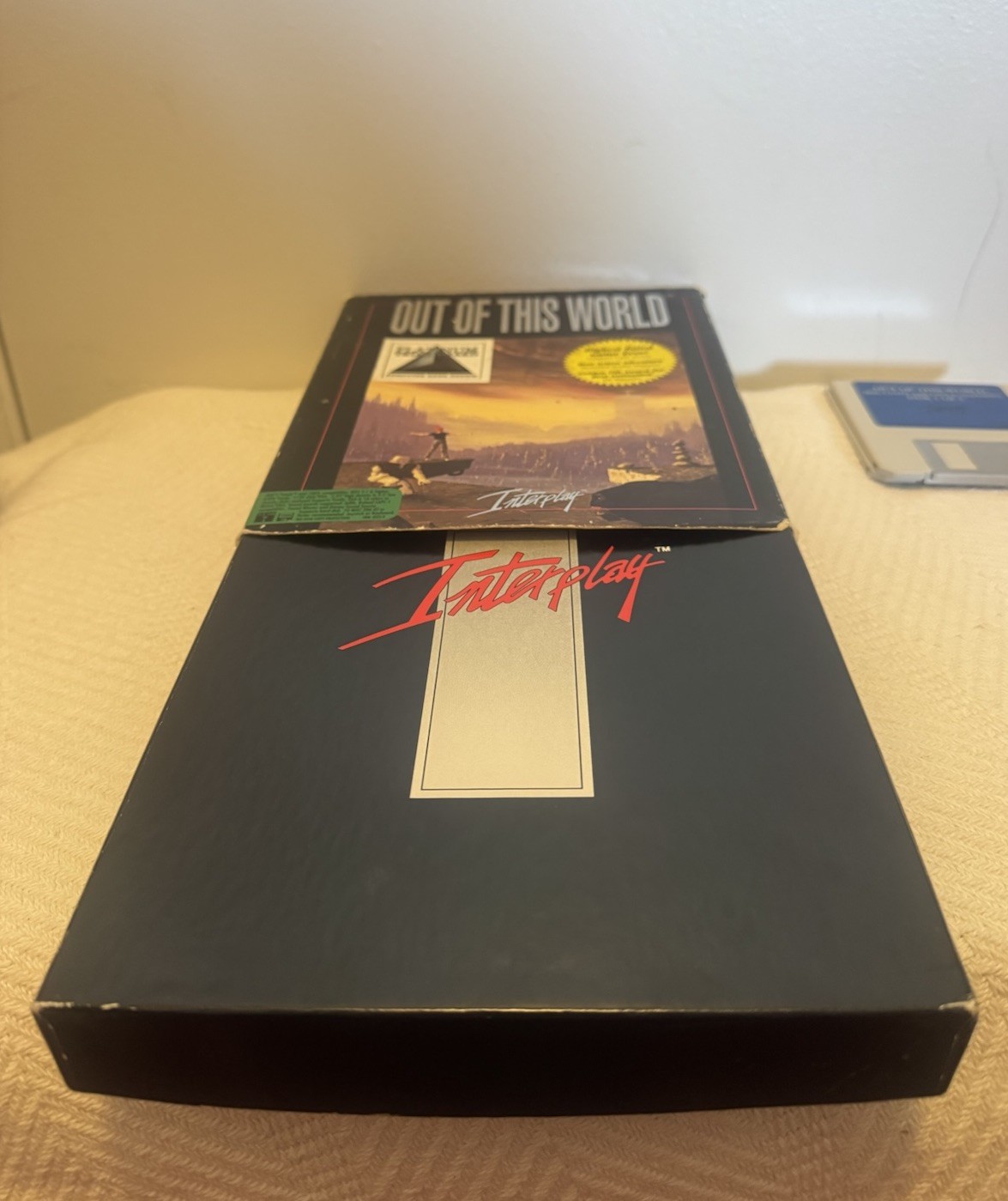 Interplay Out of This World Adventure Game – PC 1991 – Floppy Discs, IBM MS-DOS