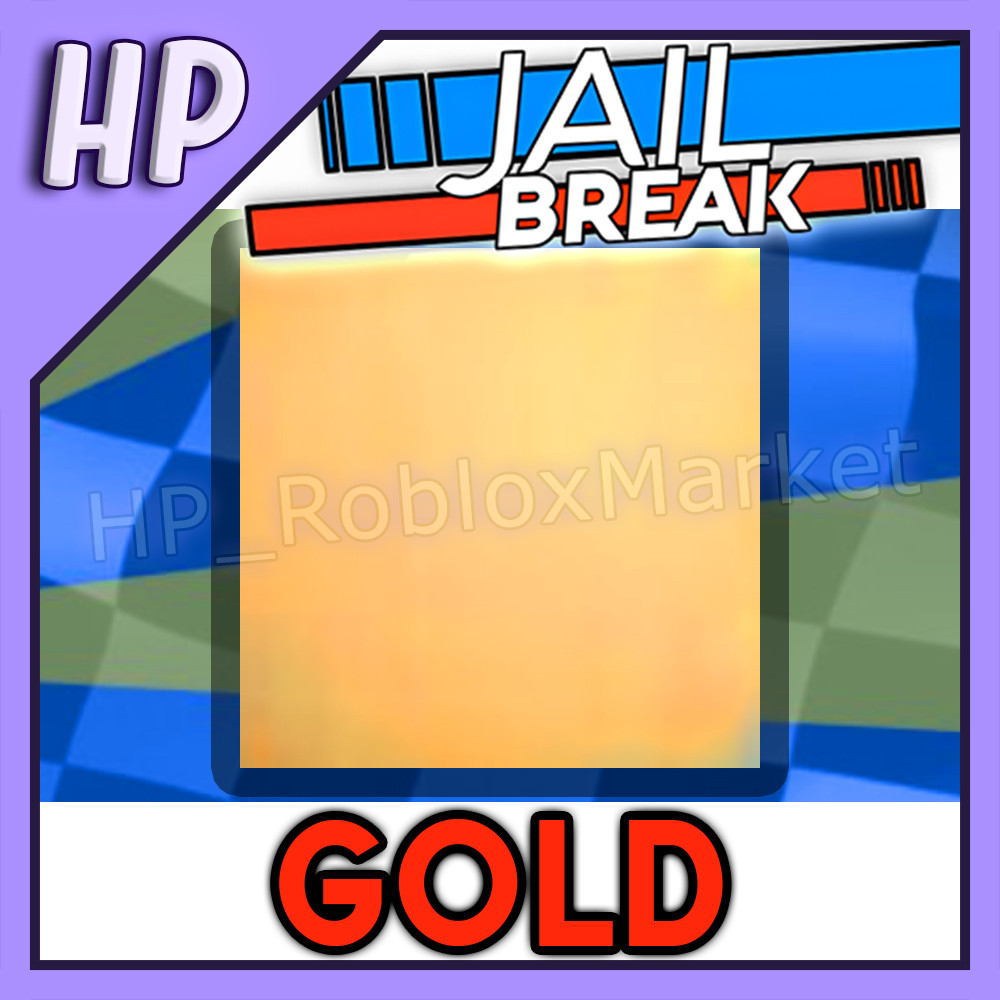 GOLD TEXTURE Roblox Jailbreak 💎CLEAN • FAST DELIVERY⚡