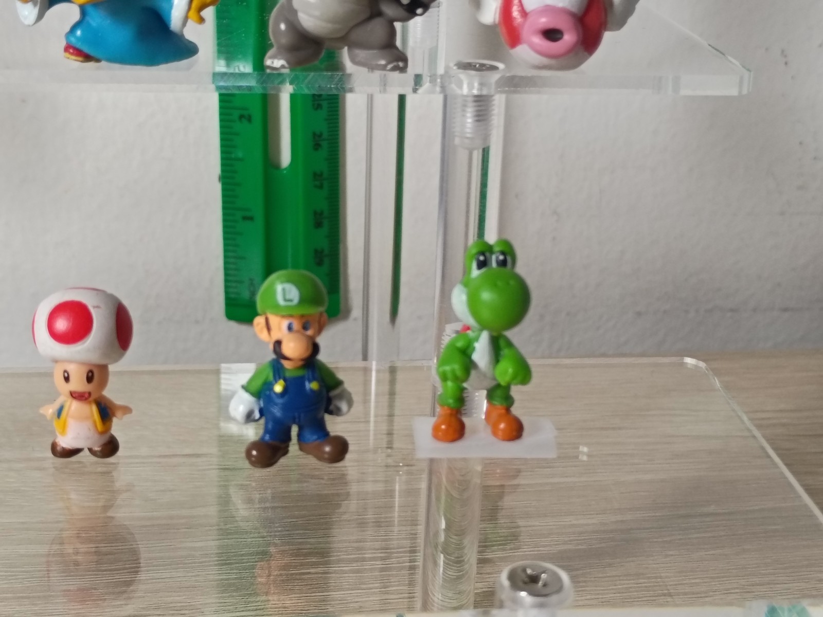 12-PK SUPER MARIO MicroLand 1″ Jakks Nintendo Boo Morton Yoshi Kamek Penguin LOT