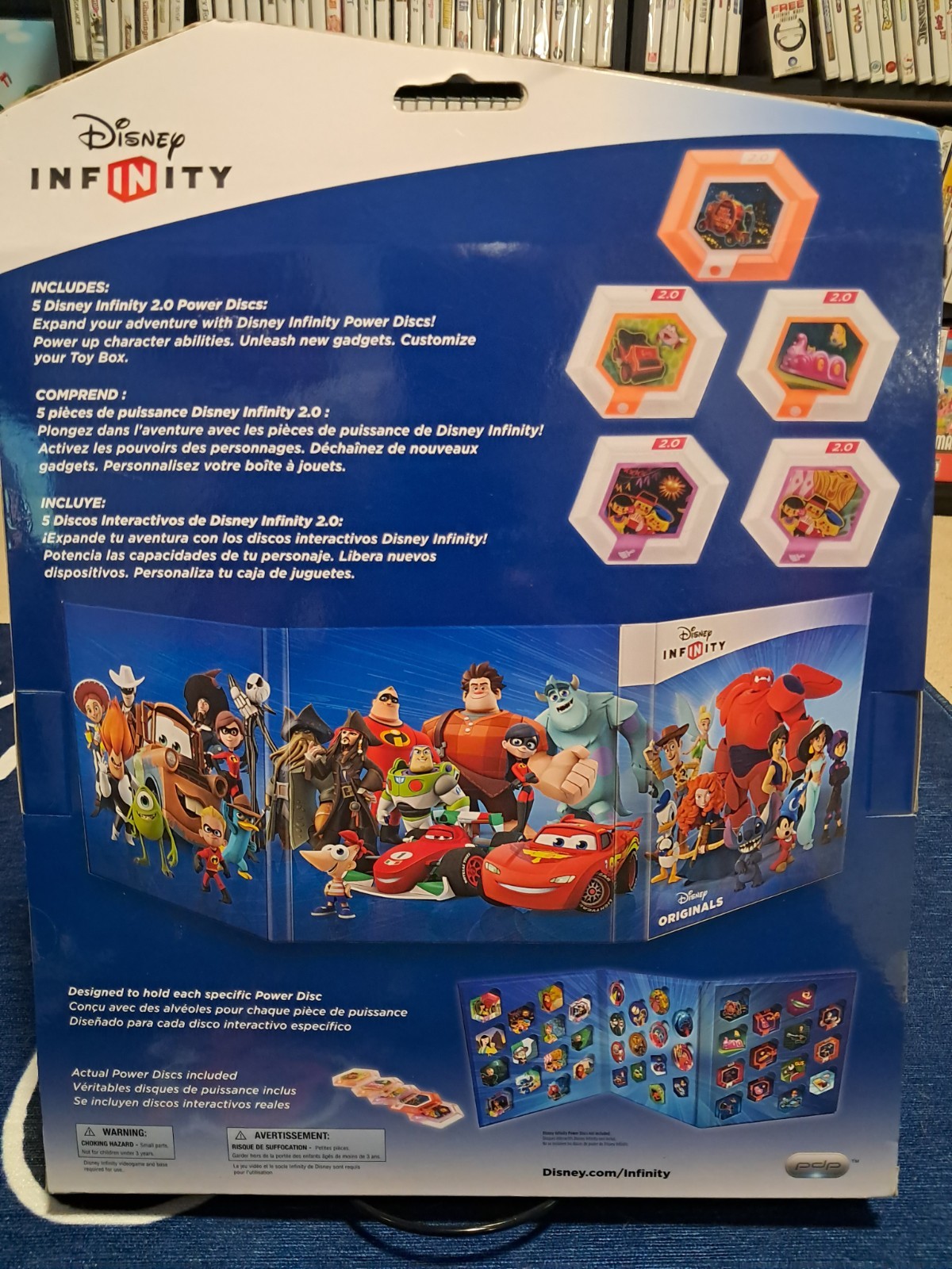 Disney Infinity Power Disc Album Bundle With 5 Bonus Disc – Sealed – Rare