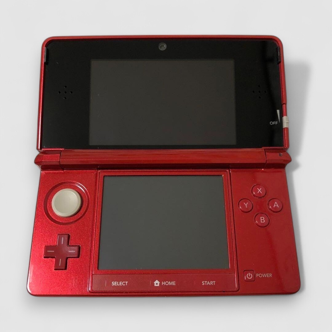 Nintendo 3DS – Metallic Red – Japanese Import – Very Good