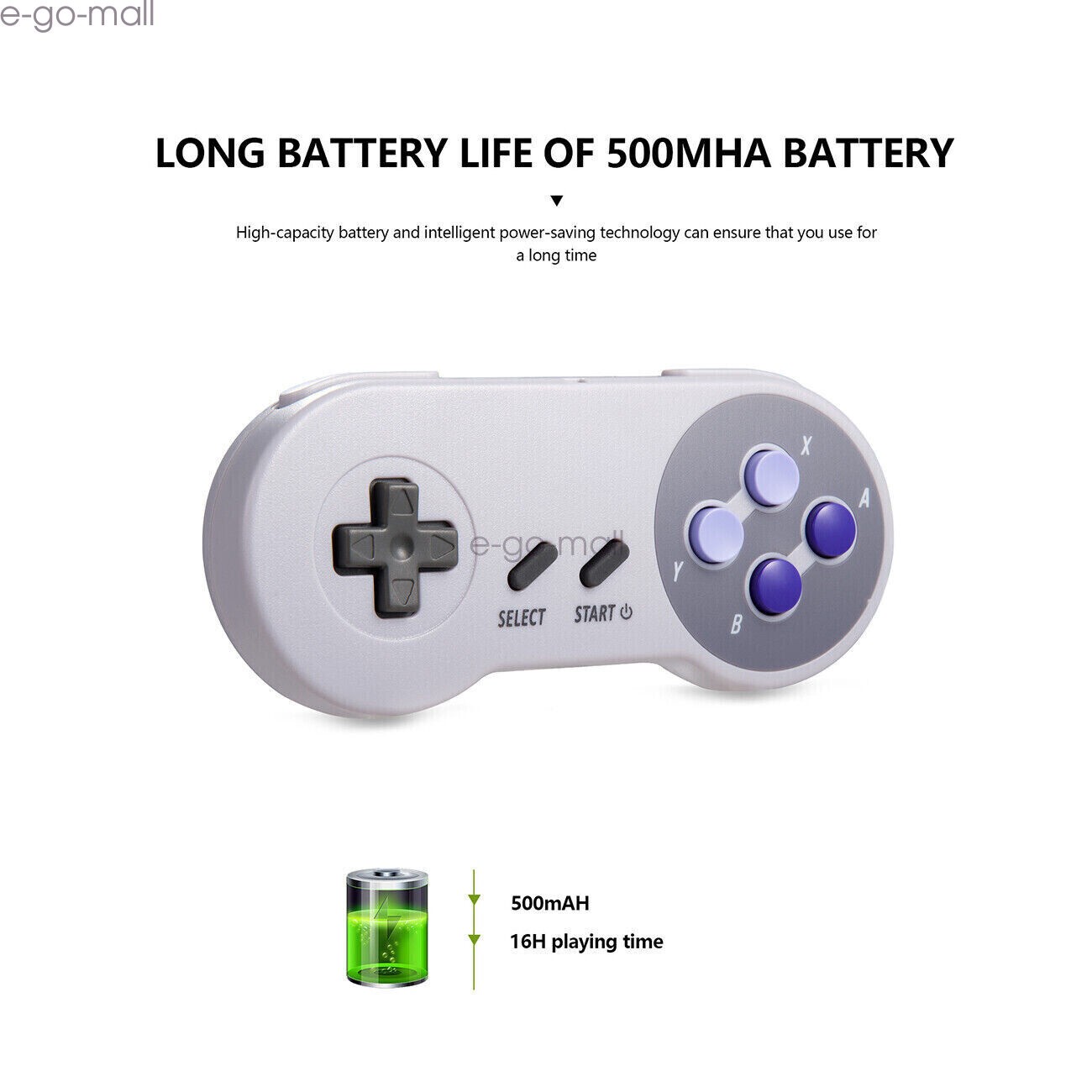 Wireless Super Nintendo SNES System Gamepad Replacement Controller/USB For PC