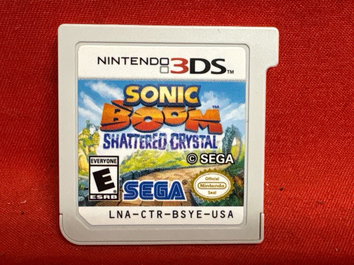 Sonic Boom: Shattered Crystal Nintendo 3DS Cartridge ONLY (CP1119843)
