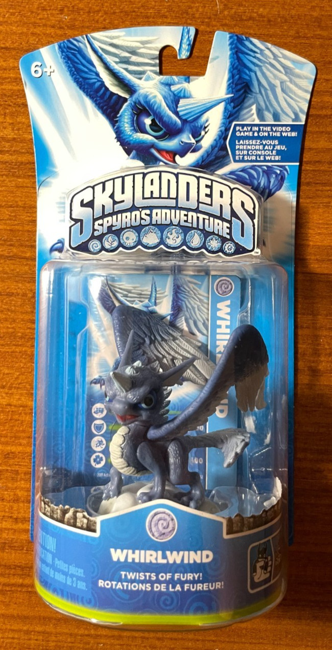 Skylanders Spyro’s Adventure WHIRLWIND Series 1 Action Figure 2011 NEW SEALED