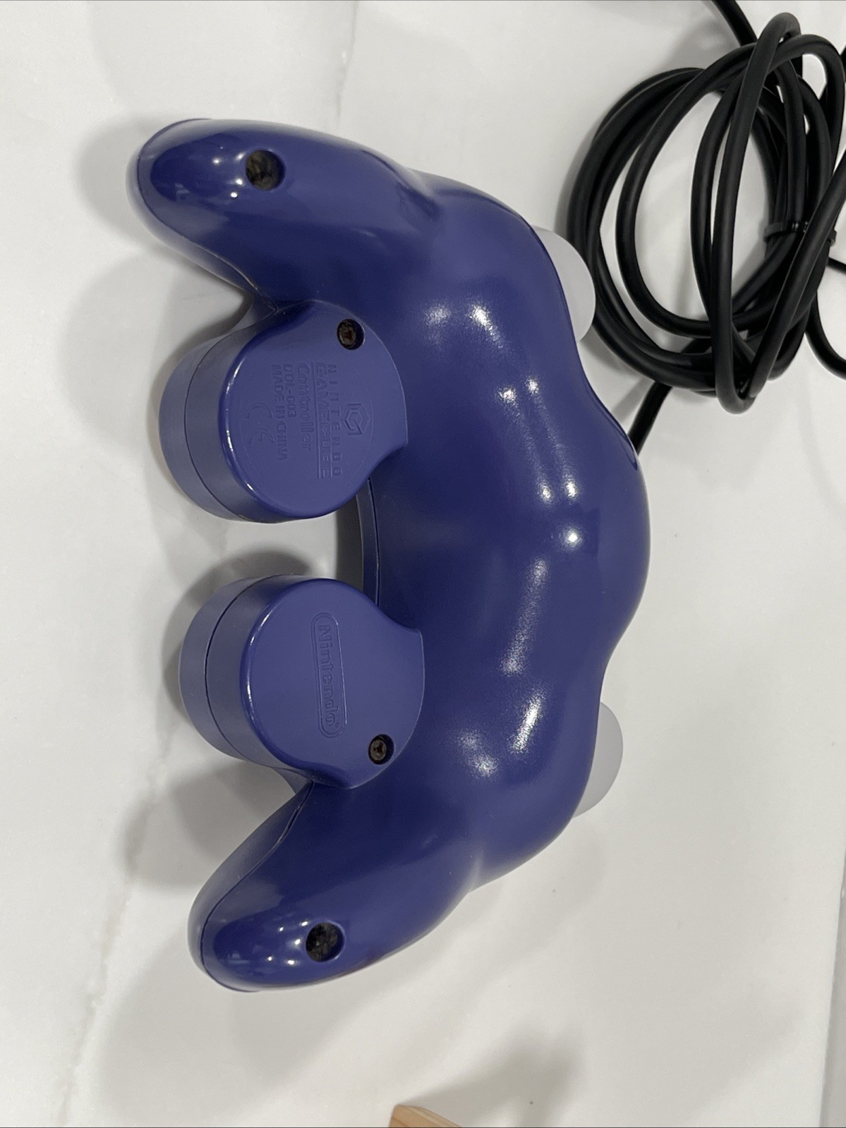 🔥 Nintendo Gamecube Controller Purple Violet Indigo DOL-003 OEM VGC TESTED