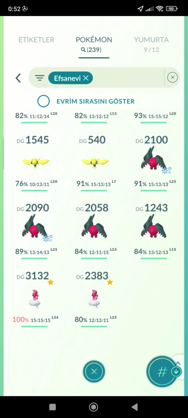 Pokémon Go level 72 lvl – 2018